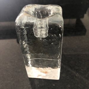 Stunning Blenko candle holder